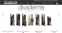 Desktop Screenshot of divaderme.com